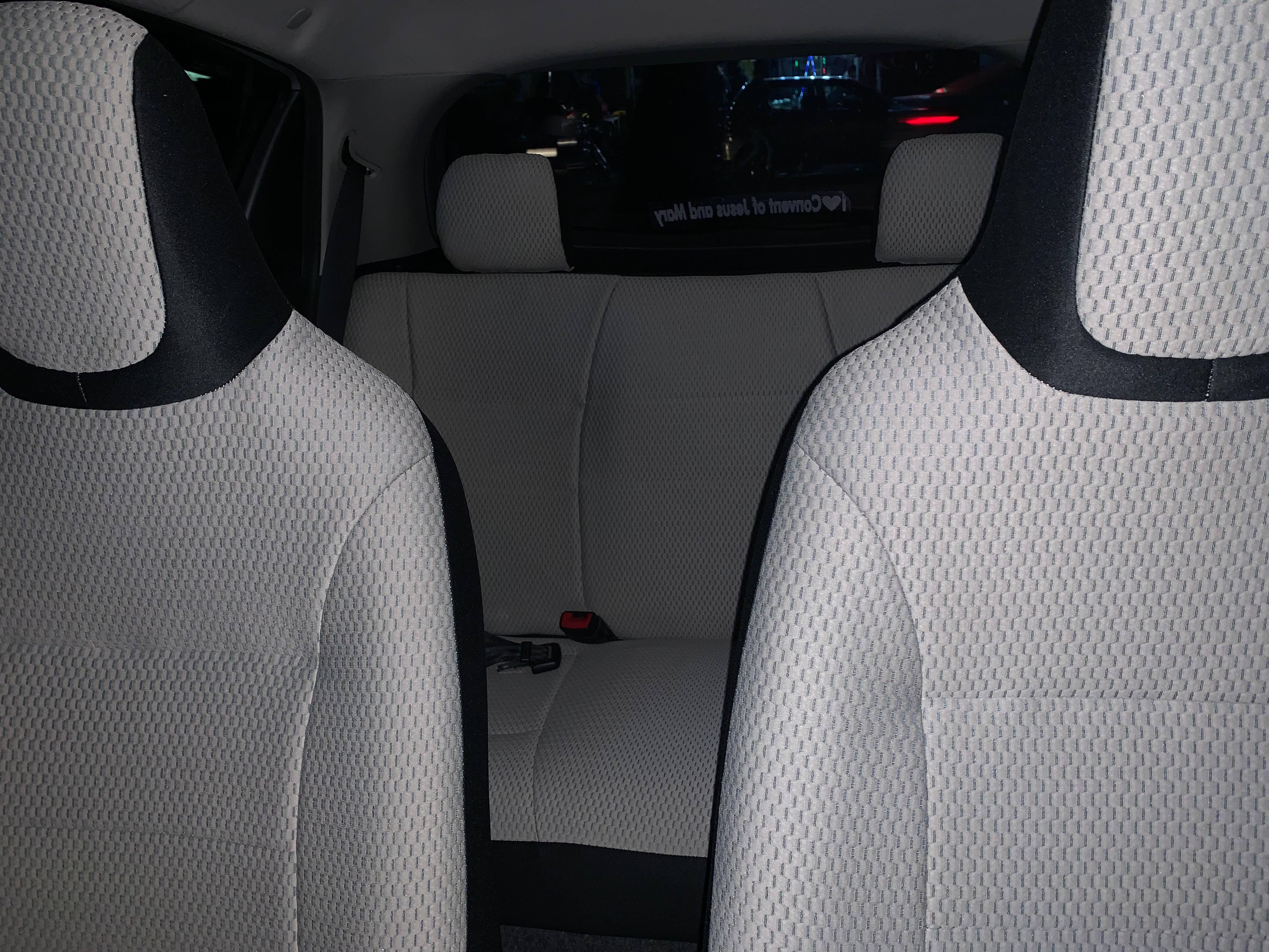 Two-tone Corolla seat covers